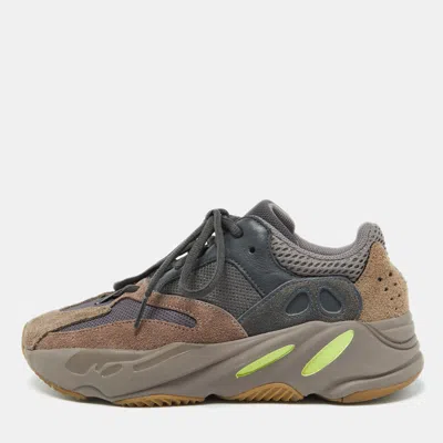 Pre-owned Yeezy X Adidas Multicolor Suede And Mesh Boost 700 Mauve Sneakers Size 38 2/3