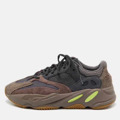 Pre-owned Yeezy X Adidas Multicolor Suede And Mesh Boost 700 Mauve Sneakers Size 40 2/3