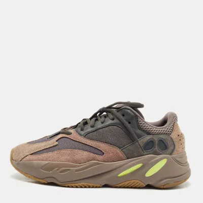 Pre-owned Yeezy X Adidas Multicolor Suede And Mesh Boost 700 Mauve Sneakers Size 44