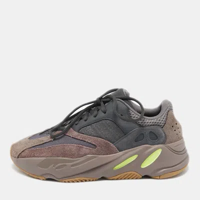 Pre-owned Yeezy X Adidas Multicolor Suede And Mesh Boost 700 V2 Mauve Sneakers Size 40 2/3