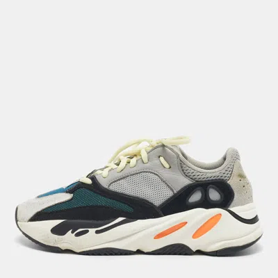 Yeezy X Adidas Multicolor Suede And Mesh Boost 700 Wave Runner Sneakers