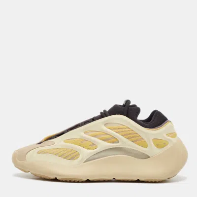 Pre-owned Yeezy X Adidas Two Tone Mesh And Rubber Yeezy 700 V3 Azael Sneakers Size 39 1/3 In Cream