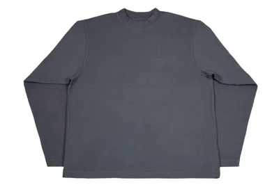 Pre-owned Yeezy X Gap Long Sleeve T-shirt Dark Grey