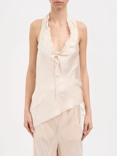 Yehuafan Acetate Top In Metallic