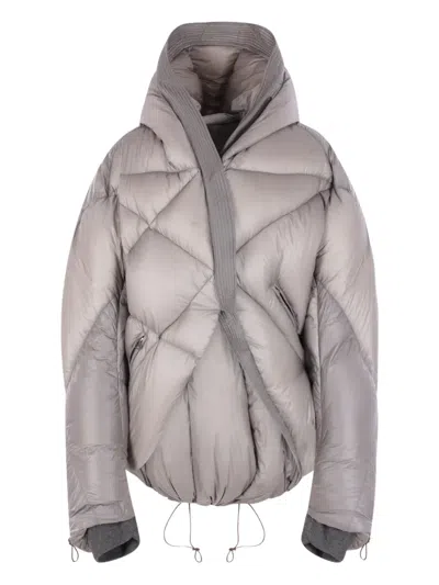 Yehuafan Gefütterte Kapuzenjacke In Gray