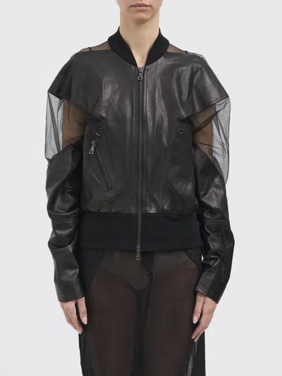 Yehuafan Jacket Woman  In Black