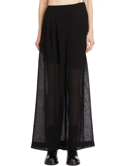 Yehuafan Light Skirt-pants In Black