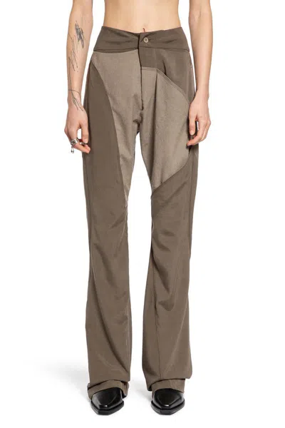Yehuafan Trousers In Green