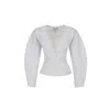 Yelda Alatekin Women's Pegasus White Jacket In White