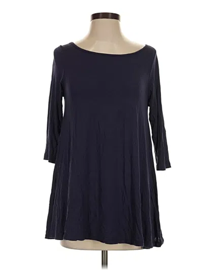 Pre-owned Yelete 3/4 Sleeve T-shirt In Blue