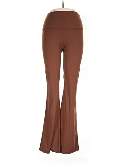 Pre-owned Yelete Active Pants In Brown