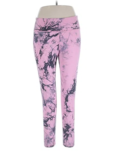Pre-owned Yelete Active Pants In Pink