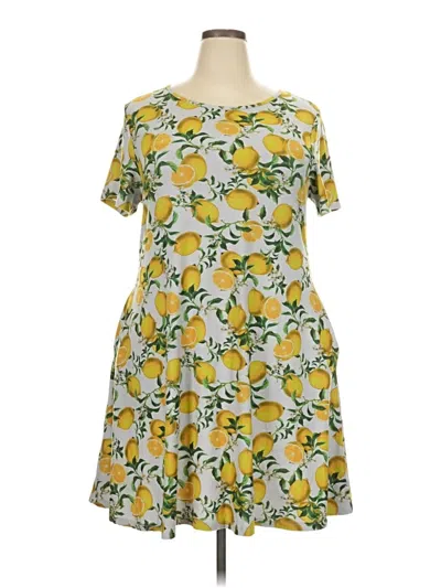 Pre-owned Yelete Casual Dress In Yellow