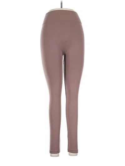 Pre-owned Yelete Leggings In Brown