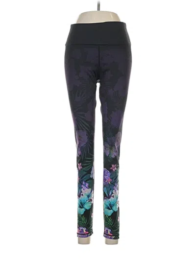 Pre-owned Yelete Leggings In Purple