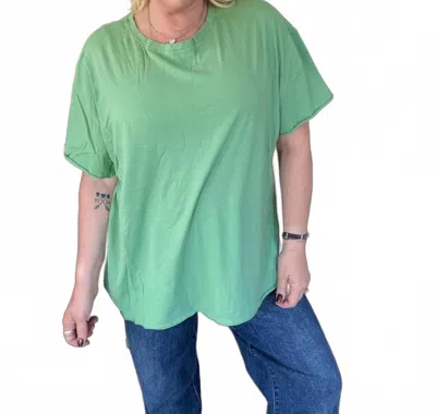 Yelete Perfect Fit Magic Tee In Green Tea