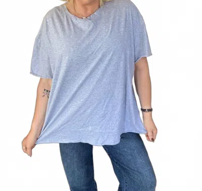 Yelete Perfect Fit Magic Tee In Grey In Gray
