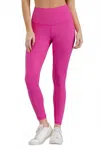 Yelete Seamless Leggings In Fuschia In Pink