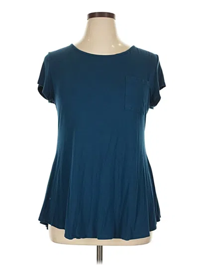 Pre-owned Yelete Short Sleeve T-shirt In Blue
