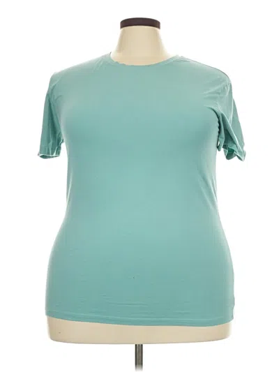 Pre-owned Yelete Short Sleeve T-shirt In Teal