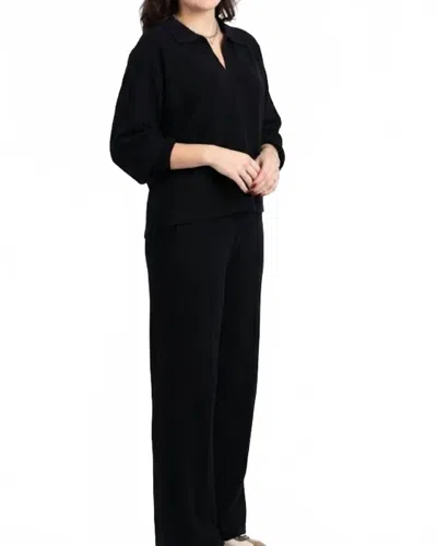 Yelete Sofie Soft Long Pants In Black