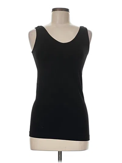 Pre-owned Yelete Tank Top Black Strapless Neckline Tops
