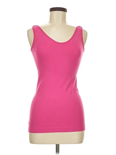Pre-owned Yelete Tank Top Pink Strapless Neckline Tops