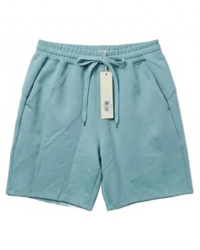 Yelete Unisex - Scuba Short With Pockets In Light Blue