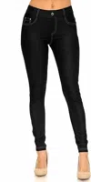 Yelete Women's Our Favorite Jegging In Black In Black