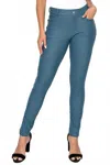 Yelete Women's Our Favorite Jegging In Teal In Blue