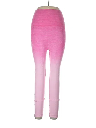 Pre-owned Yelete Yoga Pants In Pink