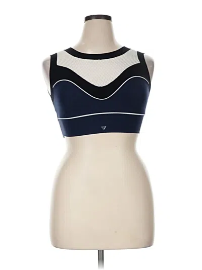 Yella  Activewear Sports Bra In Blue