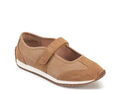 Yellow Box Alina Mary Jane Sneaker In Tan