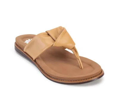 Yellow Box Caine Sandal In Brown