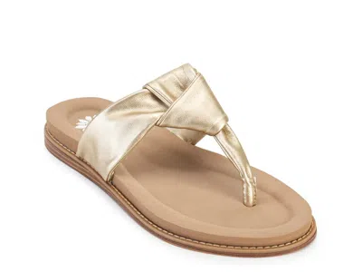Yellow Box Caine Sandal In Neutral