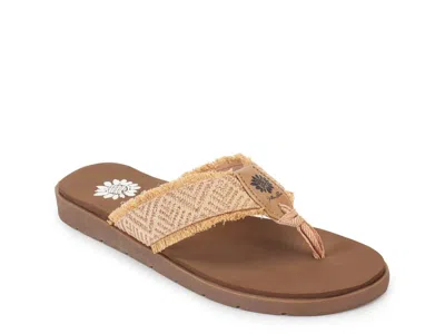 Yellow Box Faddy Sandal In Brown