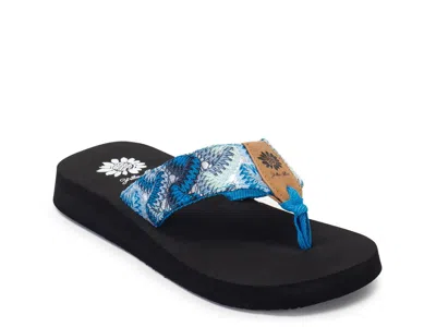 Yellow Box Fedonia Sandal In White