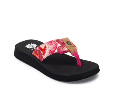 Yellow Box Fedonia Sandal In Multi