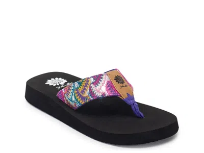 Yellow Box Fedonia Sandal In Multi