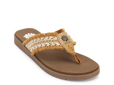 Yellow Box Flavian Sandal In Brown