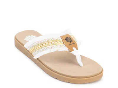 Yellow Box Flavian Sandal In Natural Beige
