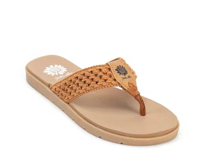 Yellow Box Florina Sandal In Tan