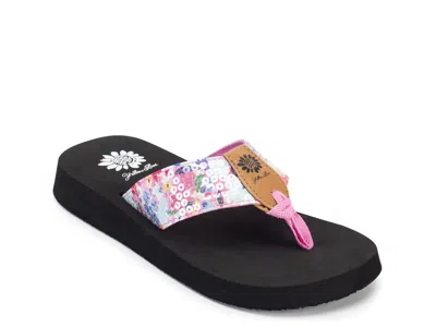 Yellow Box Frances Sandal In Multi