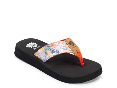 Yellow Box Frances Sandal In Multi