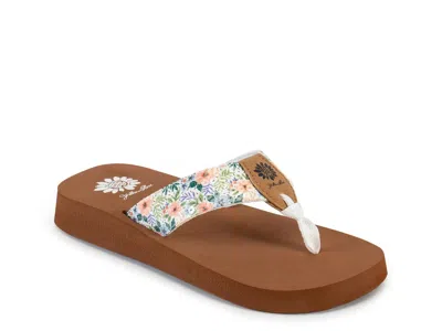 Yellow Box Freo Sandal In White