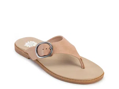 Yellow Box Igloo Sandal In Red