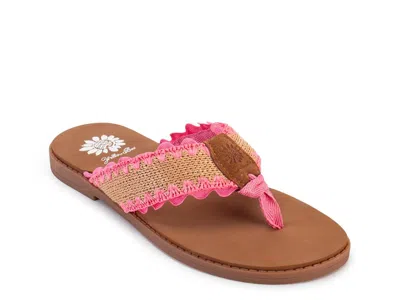 Yellow Box Irina Sandal In Brown