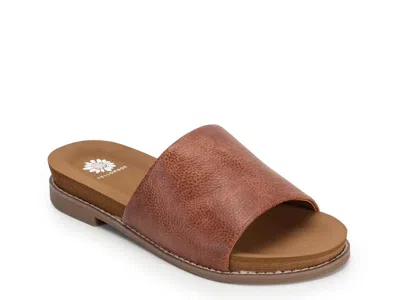 Yellow Box Kalo Sandal In Brown