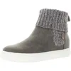 Yellow Box Madras Womens Ankle Pull On Chelsea Boots In Grey