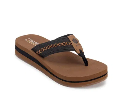 Yellow Box Malibu Wedge Sandal In Multi
